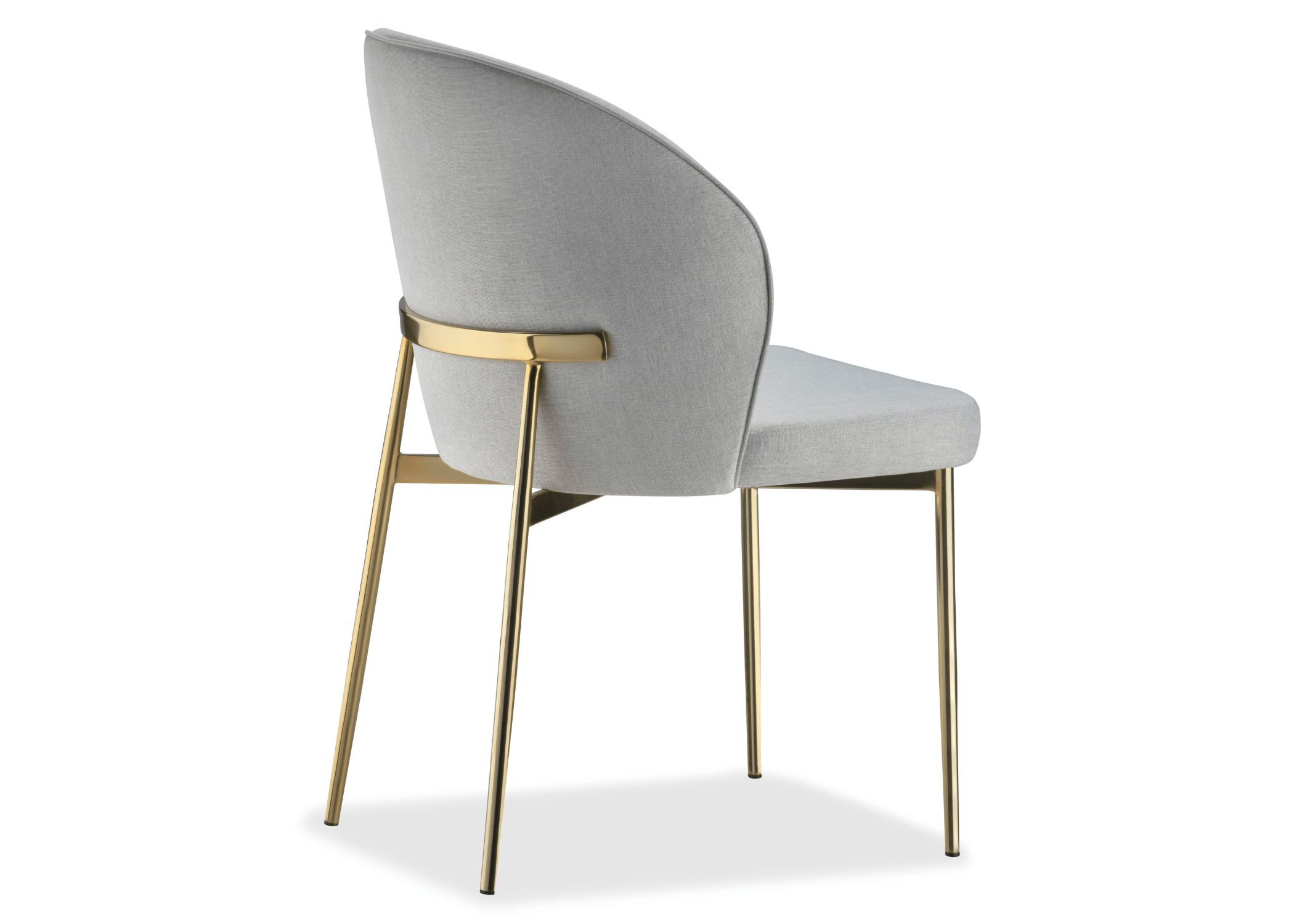 Base em aço carbono pintado: durabilidade e estilo na Cadeira Noa.