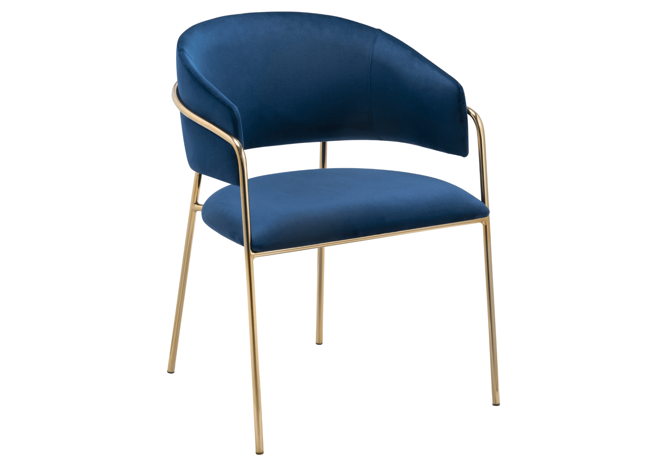 Cadeira Roy: Design moderno com encosto vazado para originalidade.