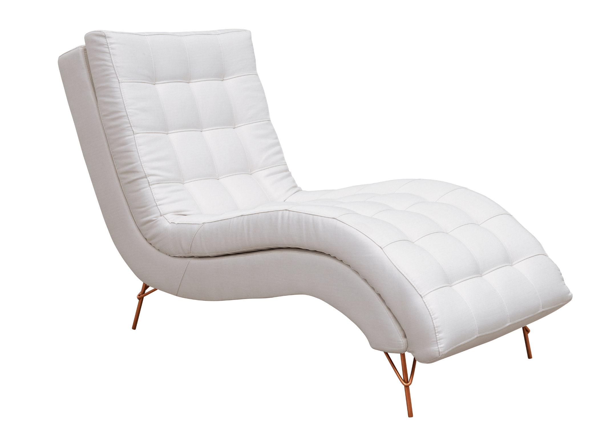 Chaise Amélia elegância em aço carbono.