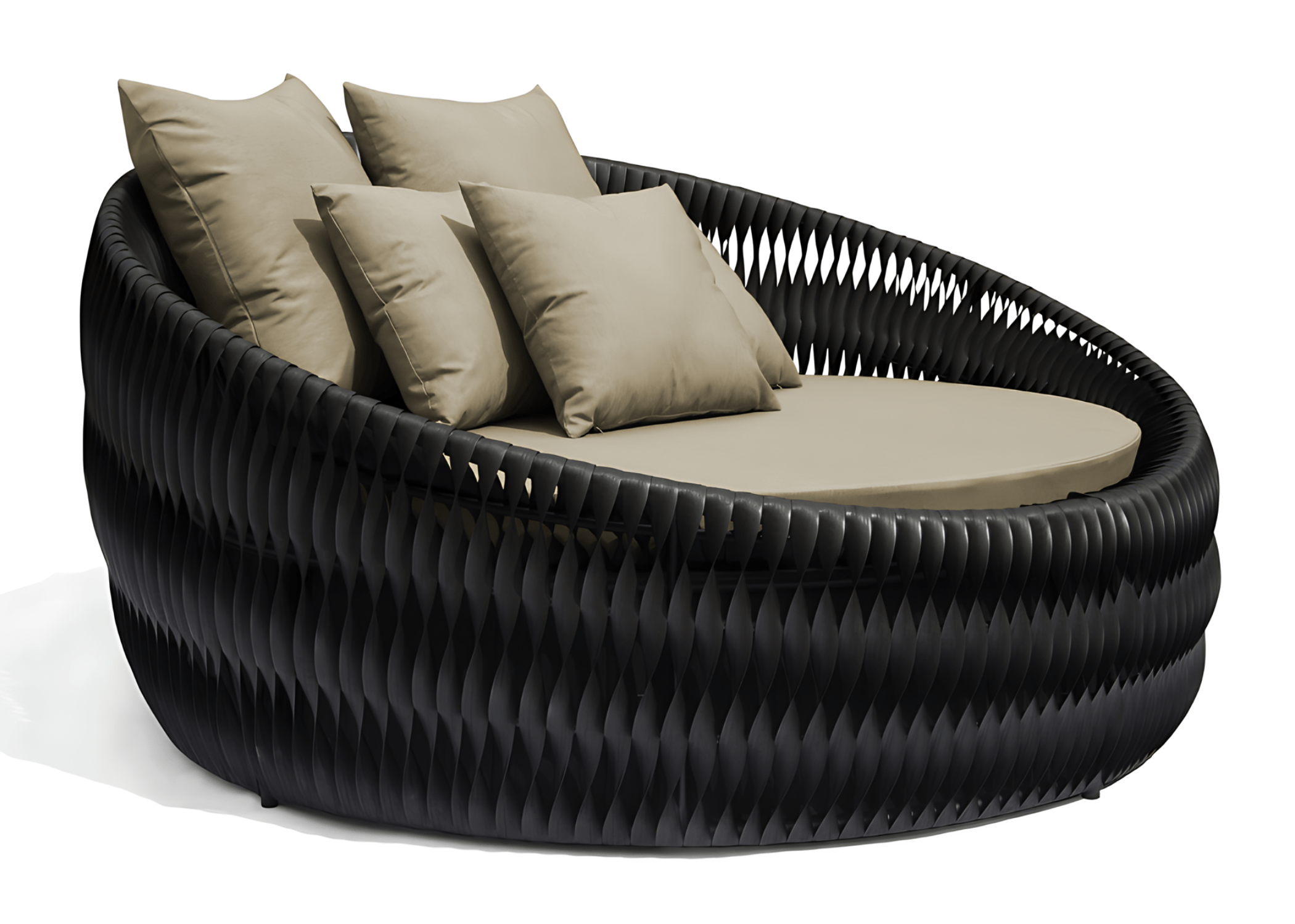 Chaise Fiona M: Relaxamento refinado em espaços ao ar livre.