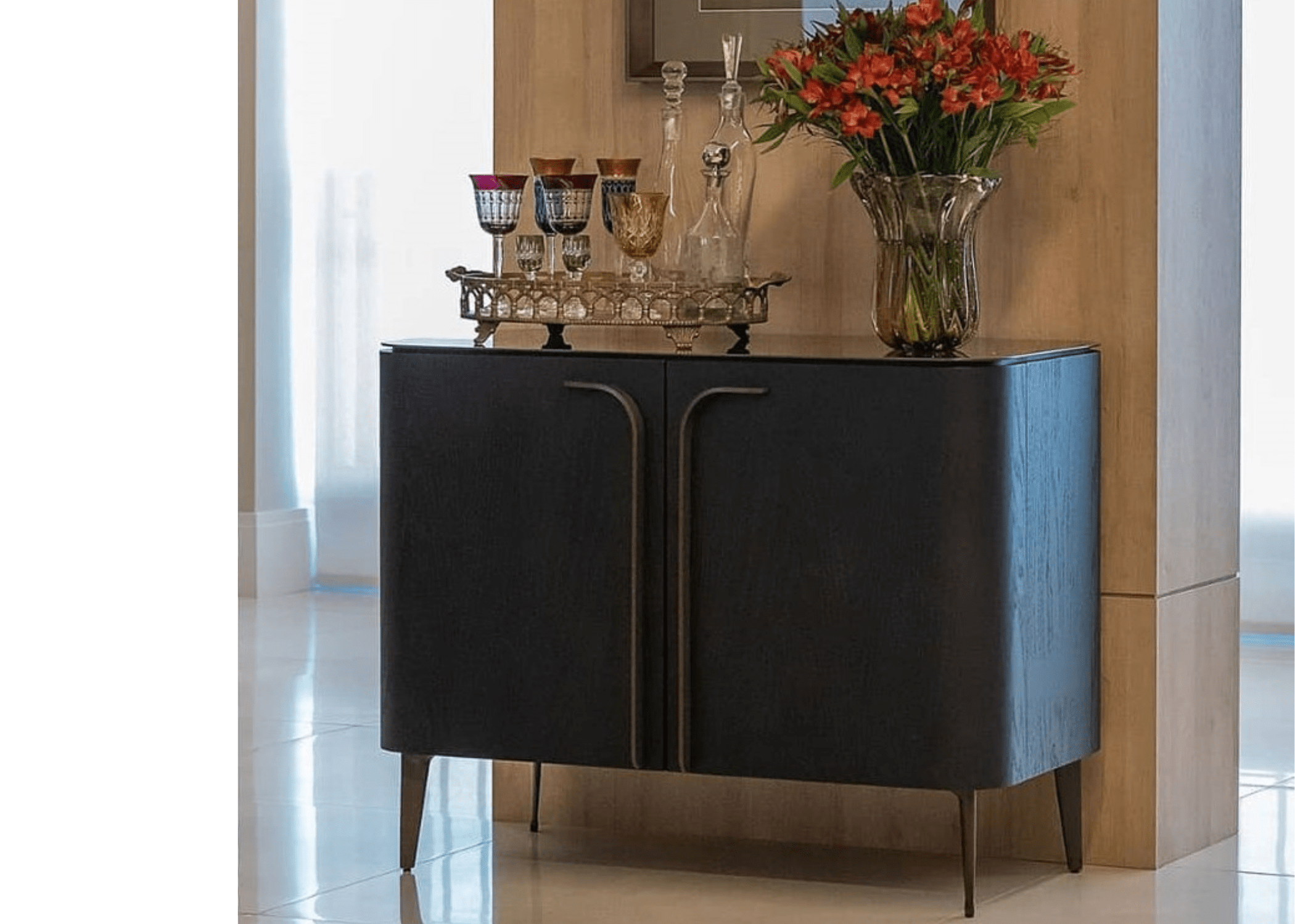 Console Dutra com design moderno