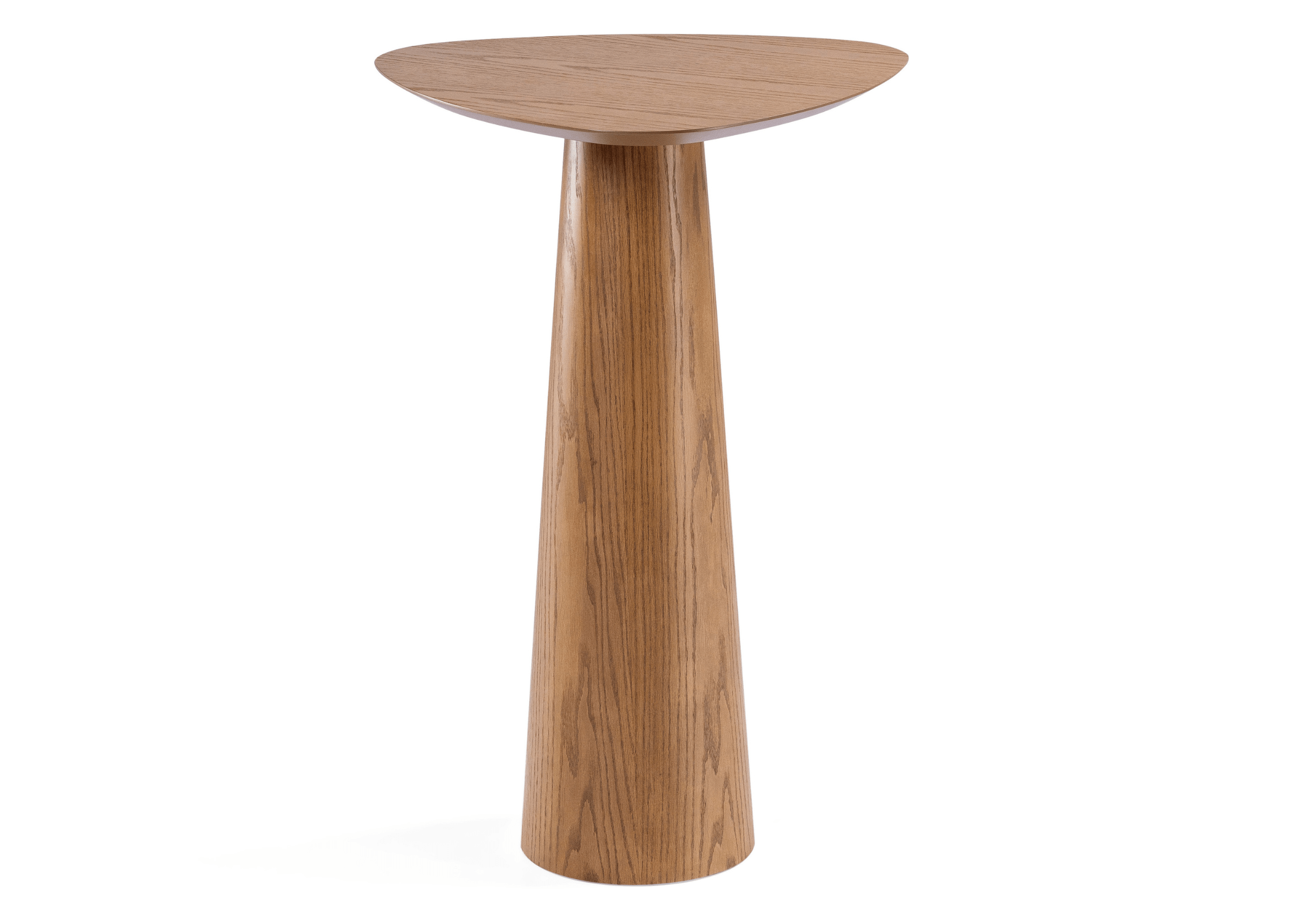 Mesa Bistrô Calle em lâmina de madeira com design elegante base robusta.