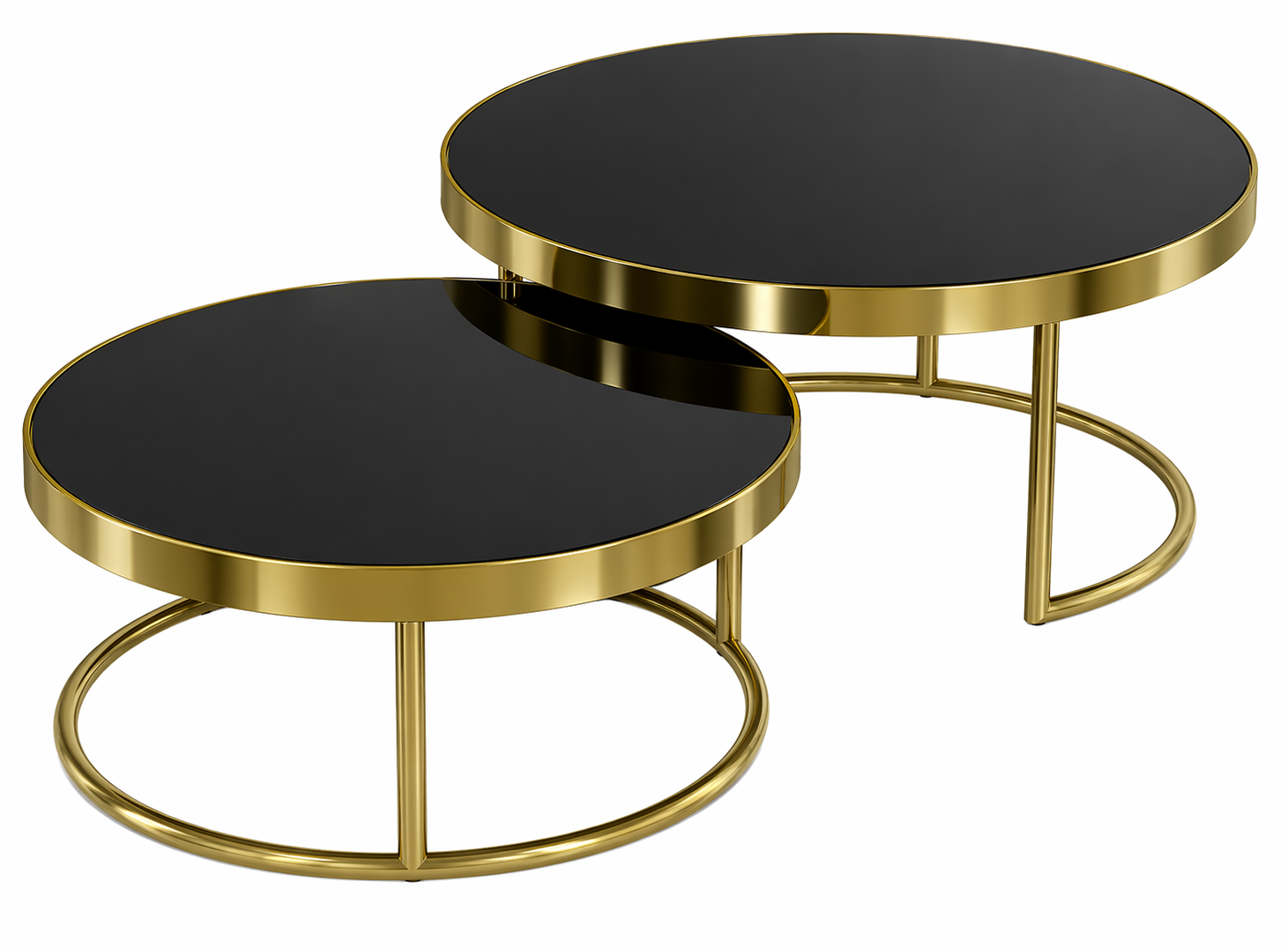 Mesa de Centro Angelyna para sala de estar elegante, peça central decorativa com estilo atemporal e sofisticado.