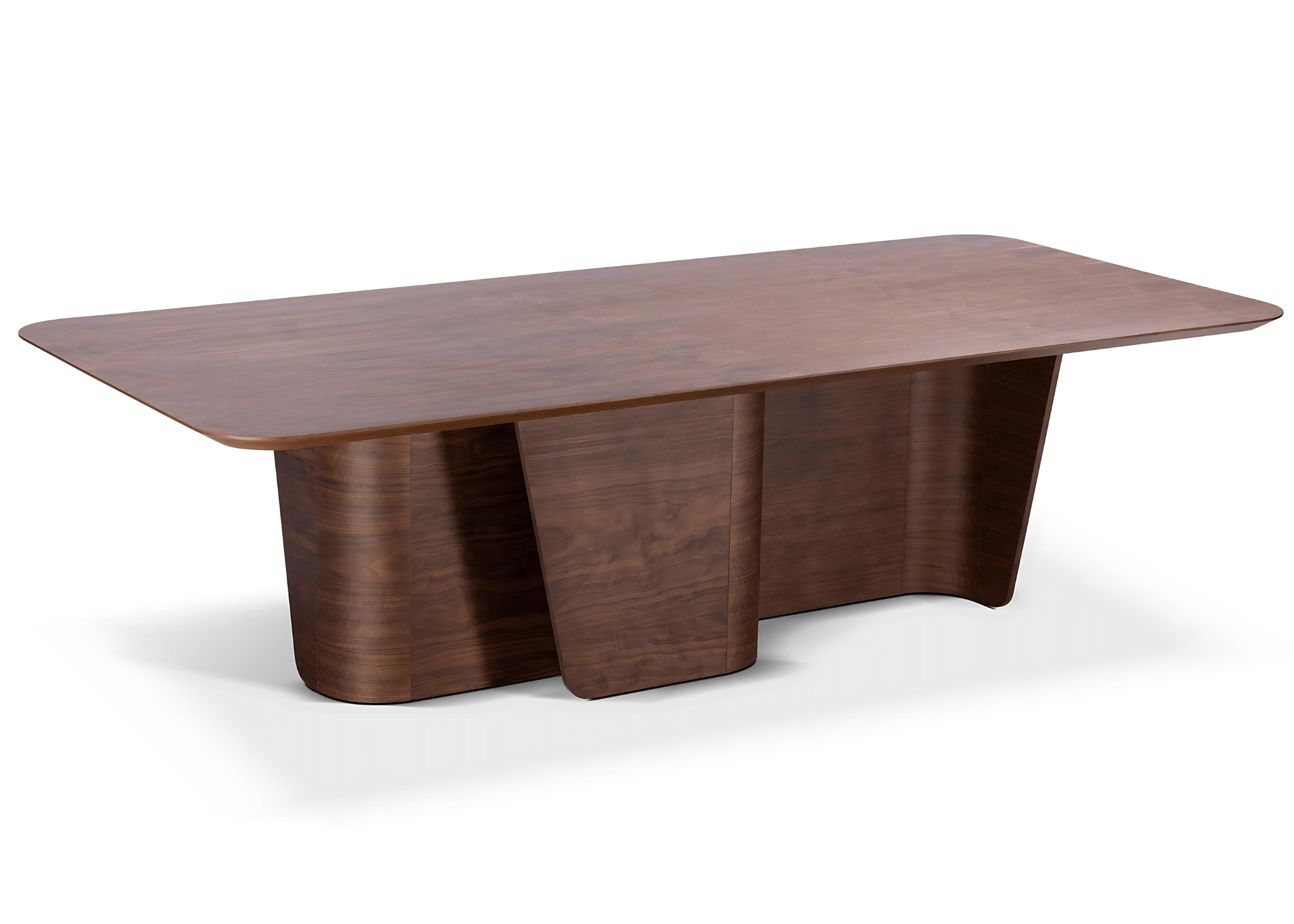 Mesa de Jantar Gael: linhas fluidas e elegantes para uma experiência contemporânea.