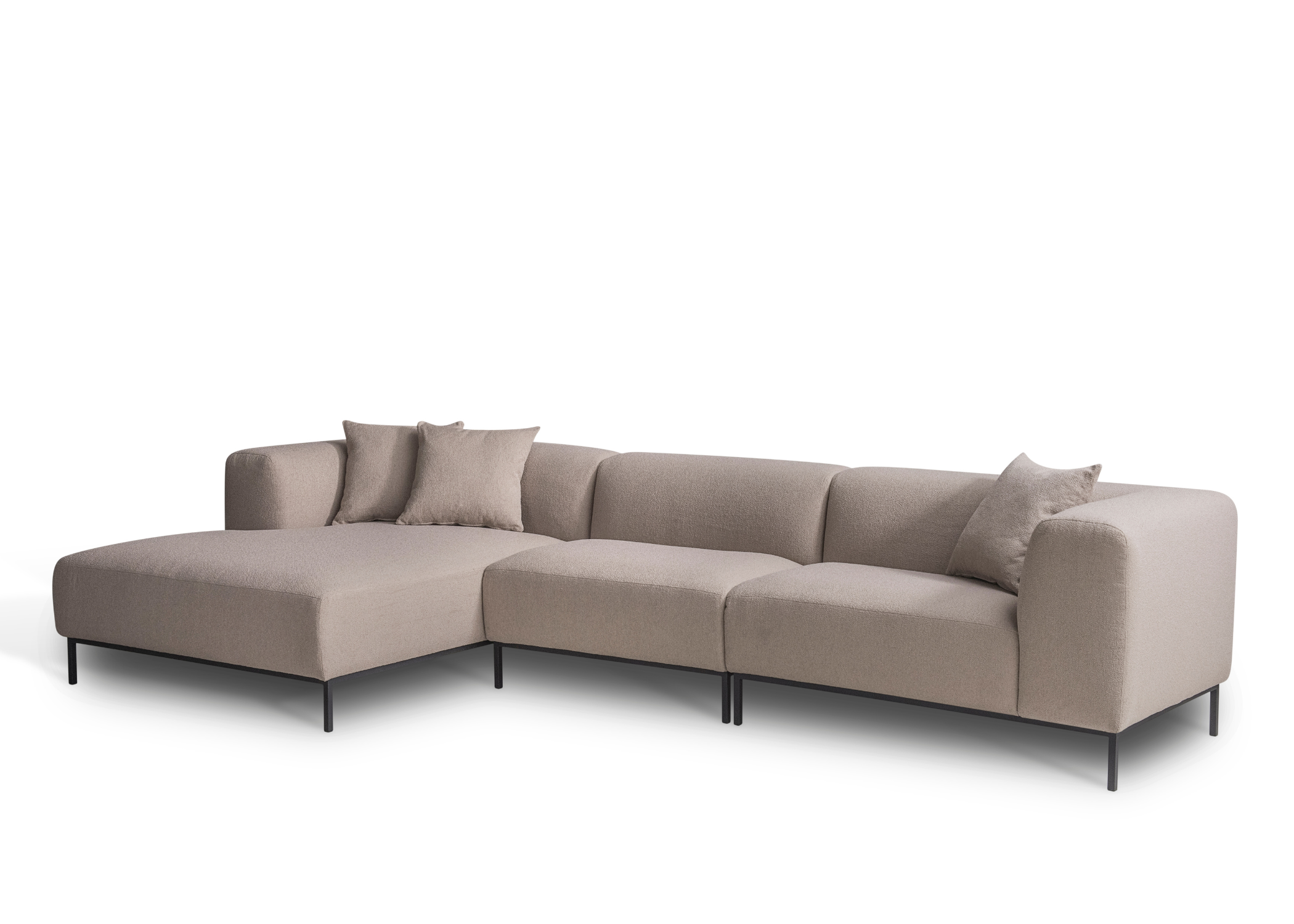Sofá Iza design moderno e confortável.
