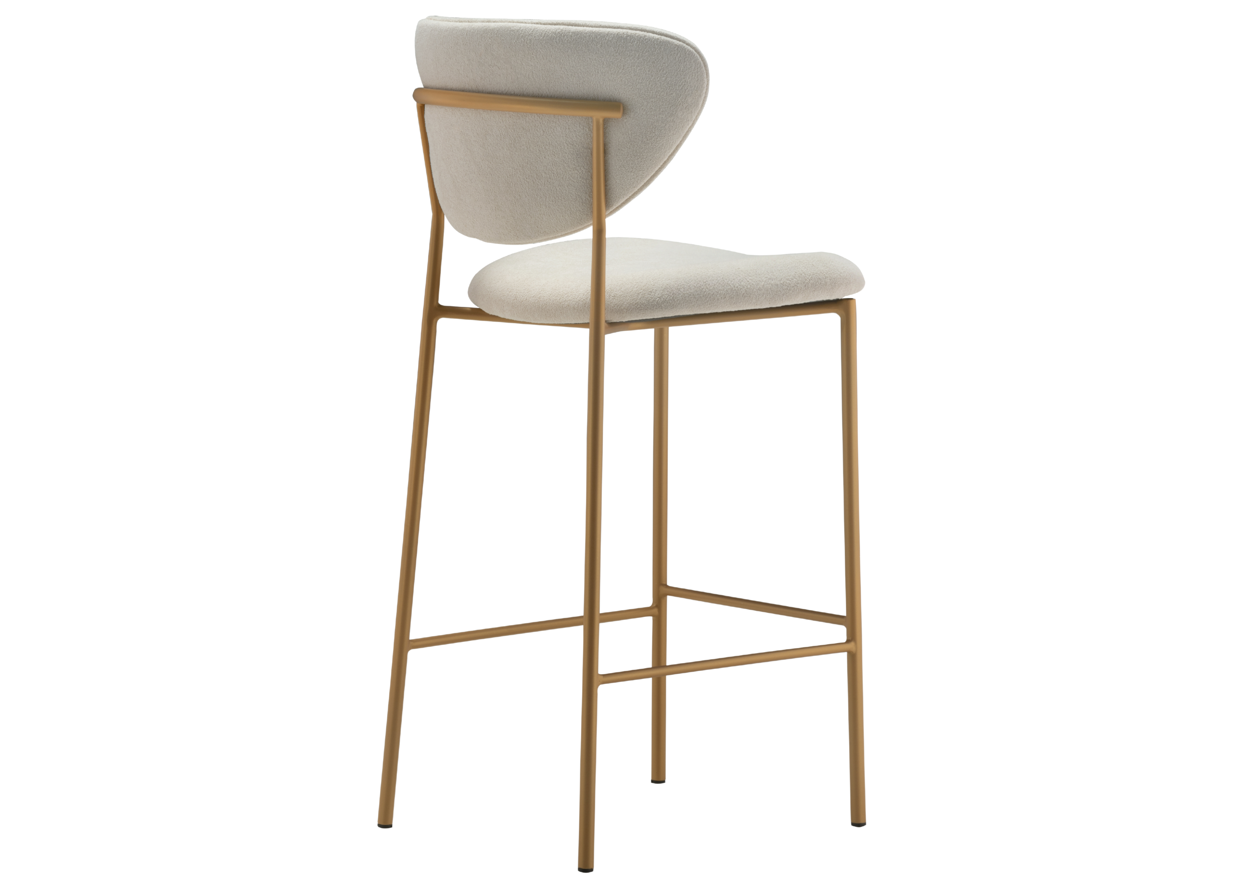 Banqueta Anello é uma peça que transforma qualquer espaço com sua presença.