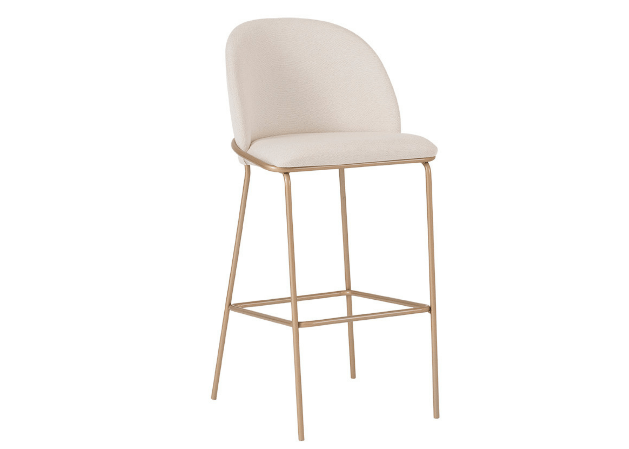 Banqueta Fit elegante para cozinha planejada com assento confortável.
