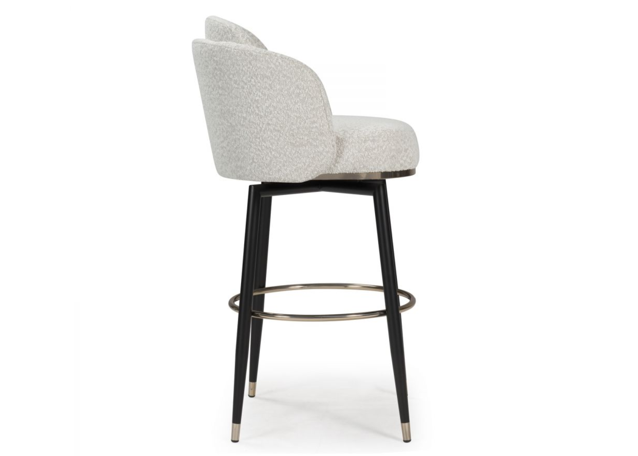 Banqueta Giratória Eiffel destacando-se pelo design sofisticado.