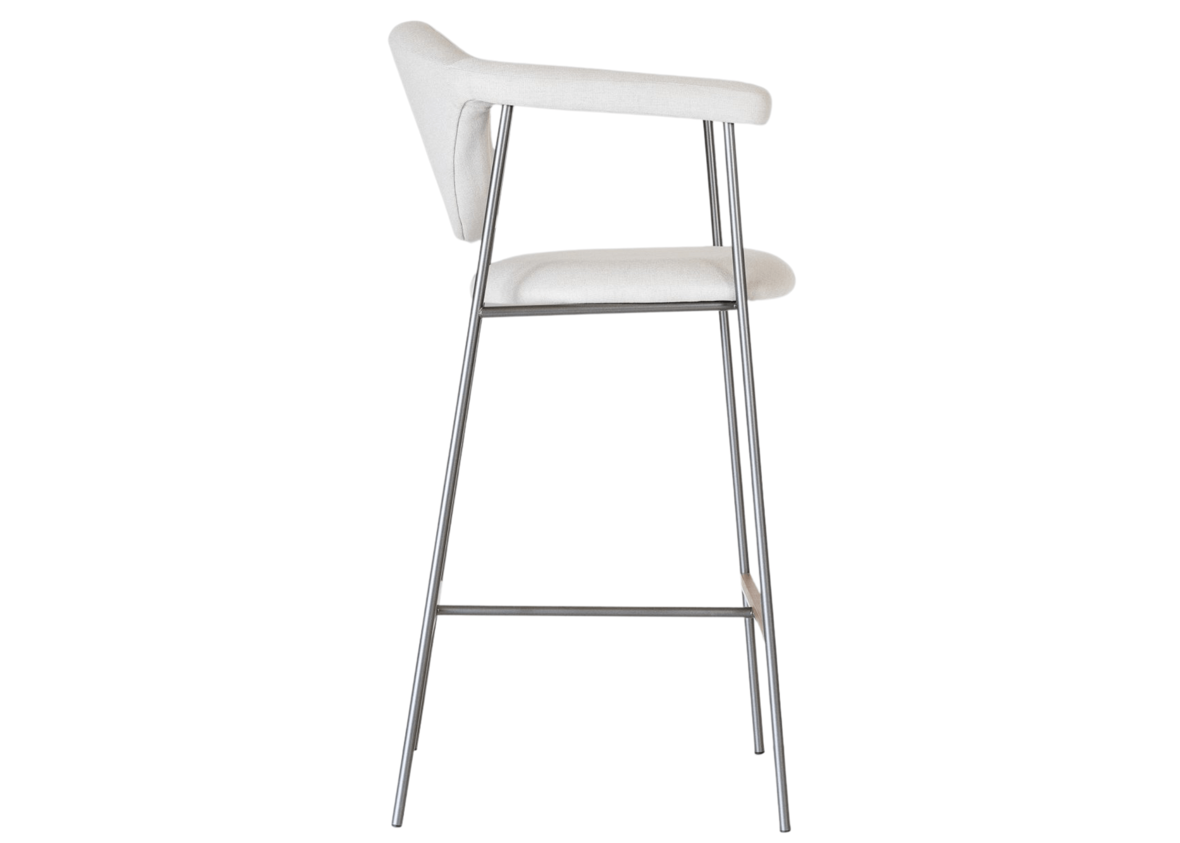 Banqueta Heron design contemporâneo com linhas leves e proporções equilibradas