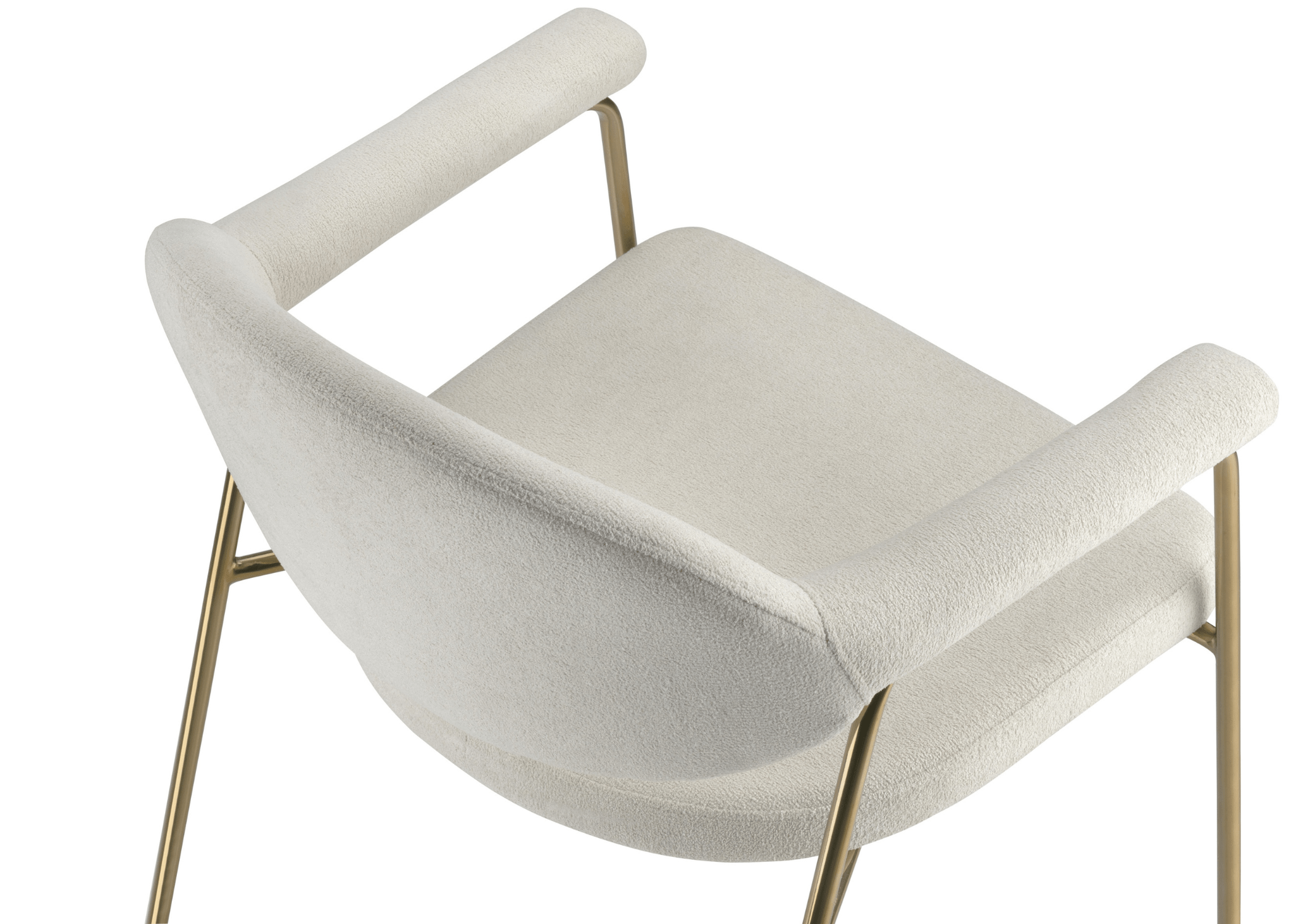 Design harmonioso da Cadeira Spazio, um convite ao relaxamento e bom gosto.
