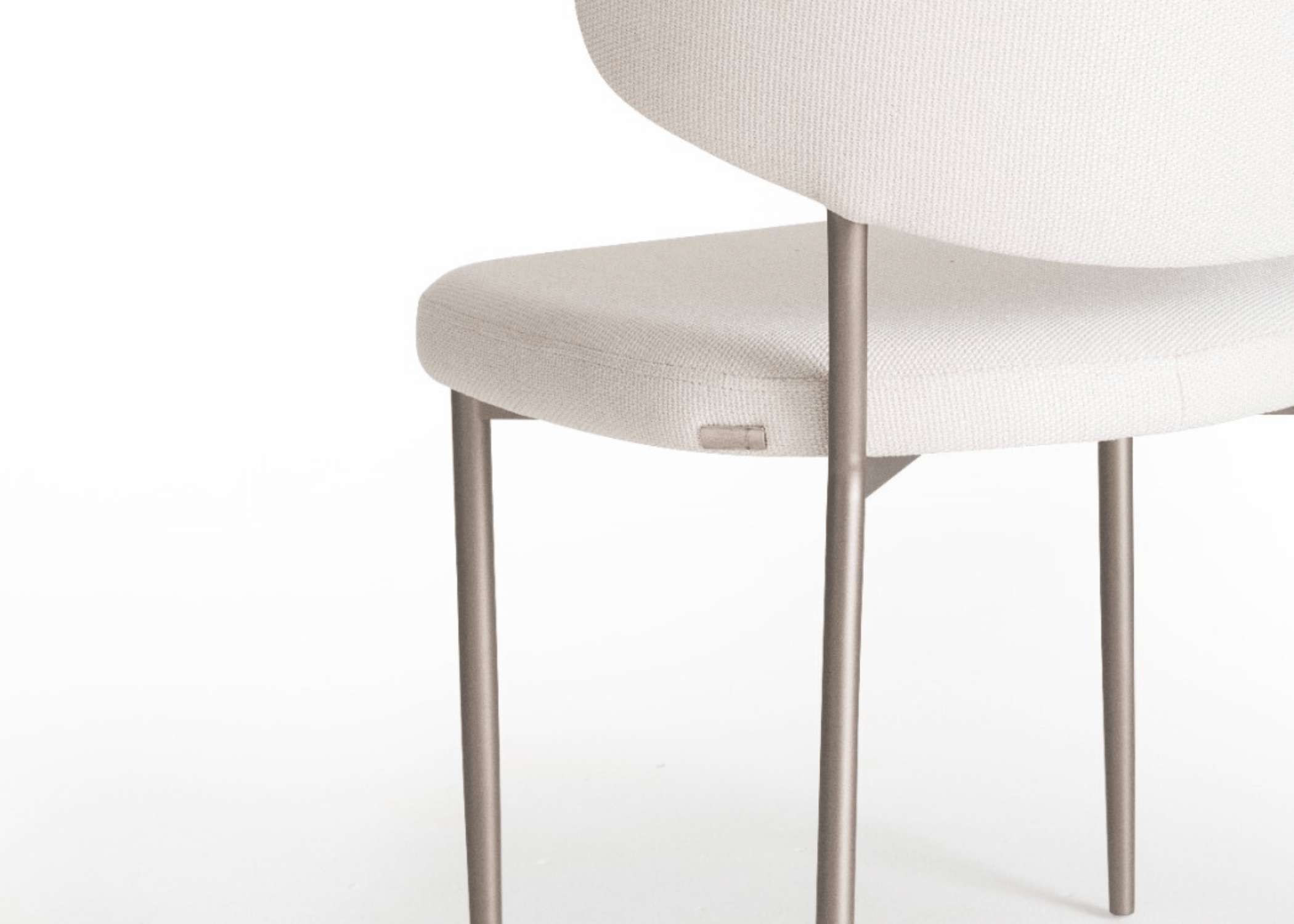 Cadeira Aline como peça central em um escritório, combinando beleza e funcionalidade.