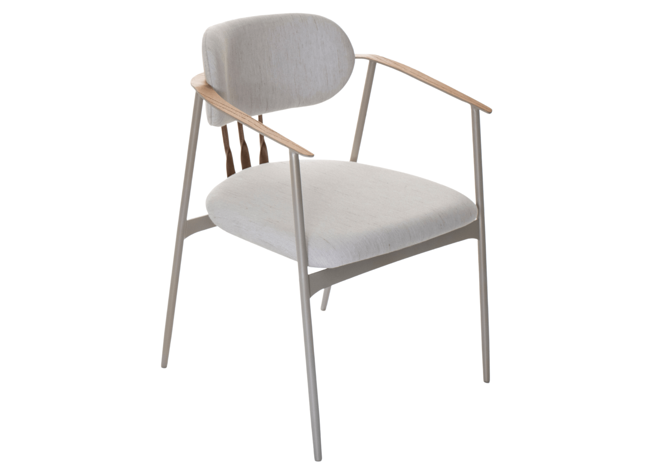 Cadeira Malibu com braço: design contemporâneo e funcionalidade excepcional.
