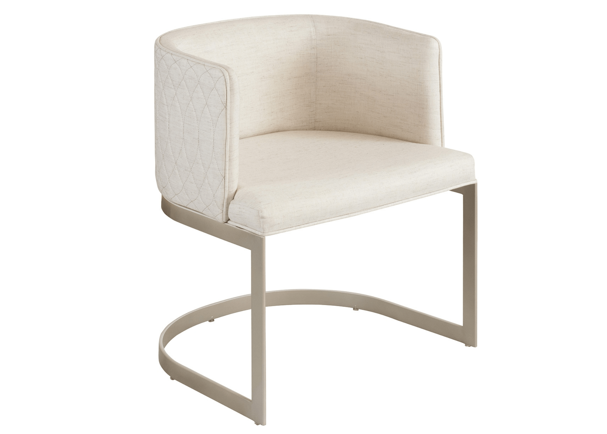 Acabamento matelassê: textura e estilo na Cadeira Naya Matelassê.