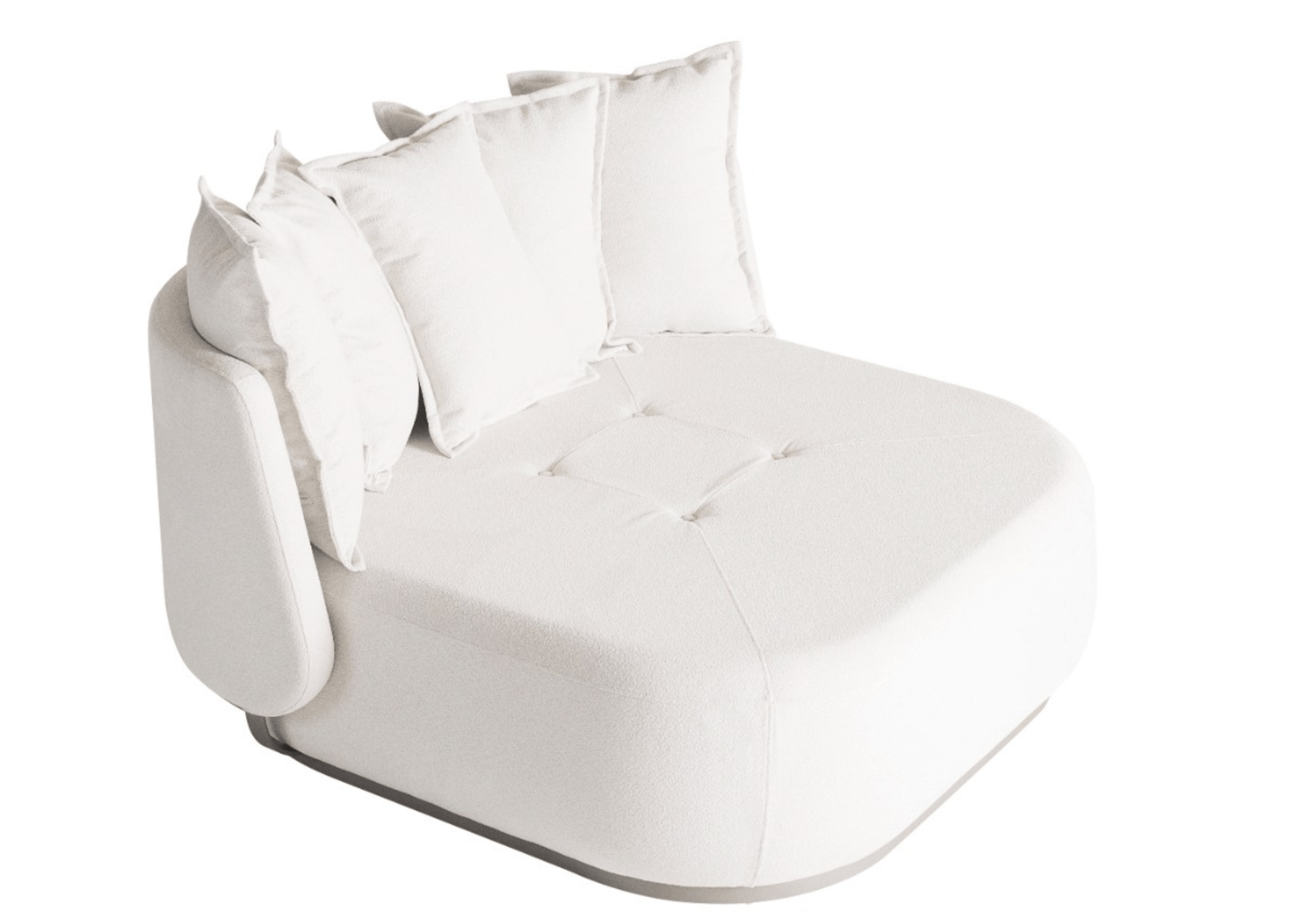 Chaise Rubi: o lugar perfeito para momentos de relaxamento e lazer.