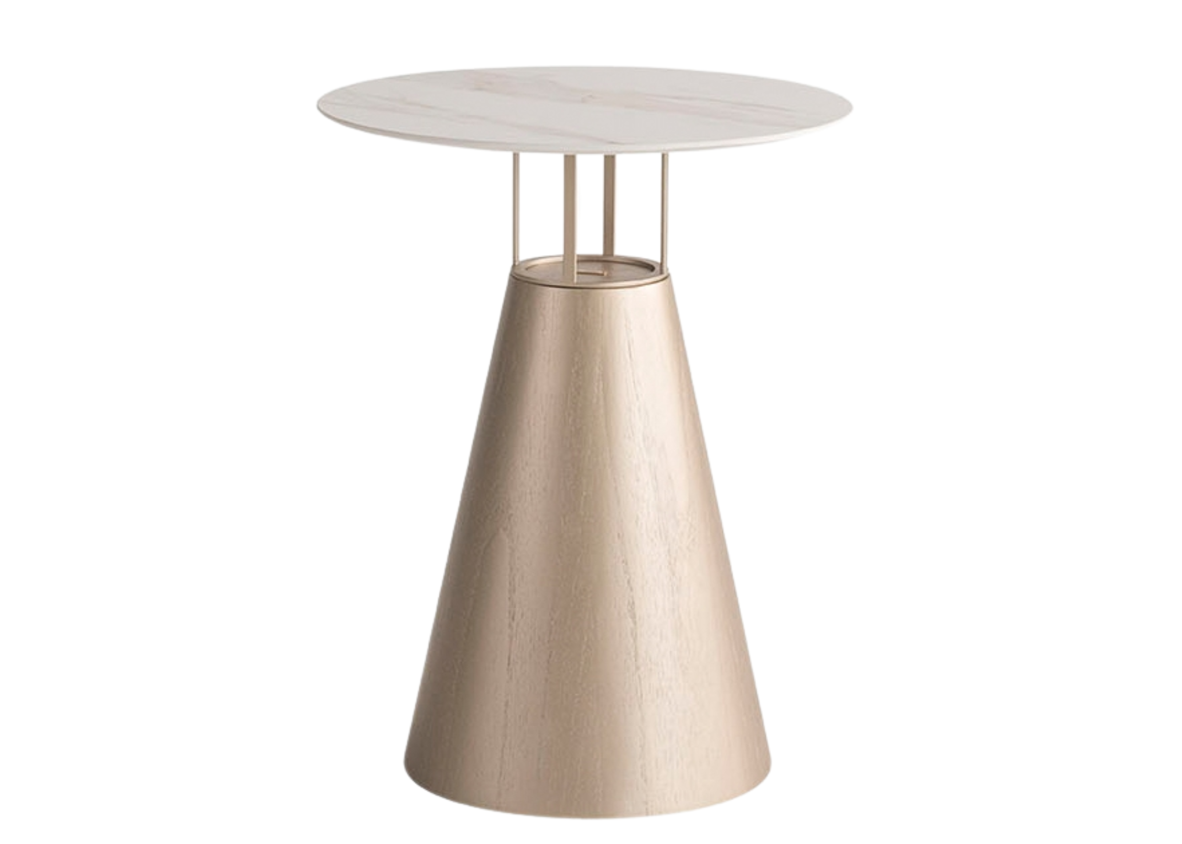 Mesa lateral Lidi ideal para você que quer colocar uma decoração linda e sofisticada que combinará perfeitamente em qualquer espaço.