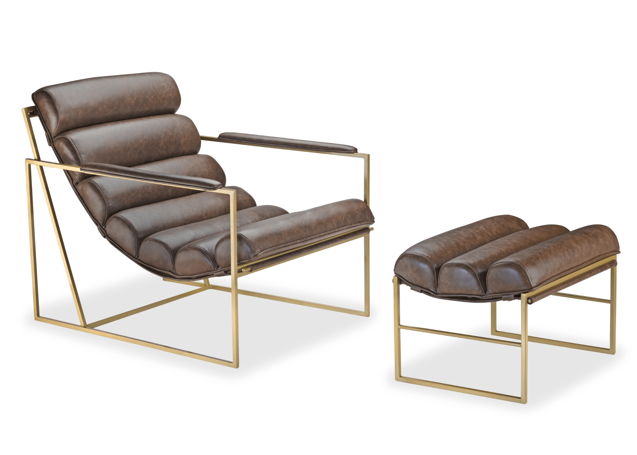 Puff Gummed: parceiro perfeito da poltrona, oferecendo conforto e estilo.