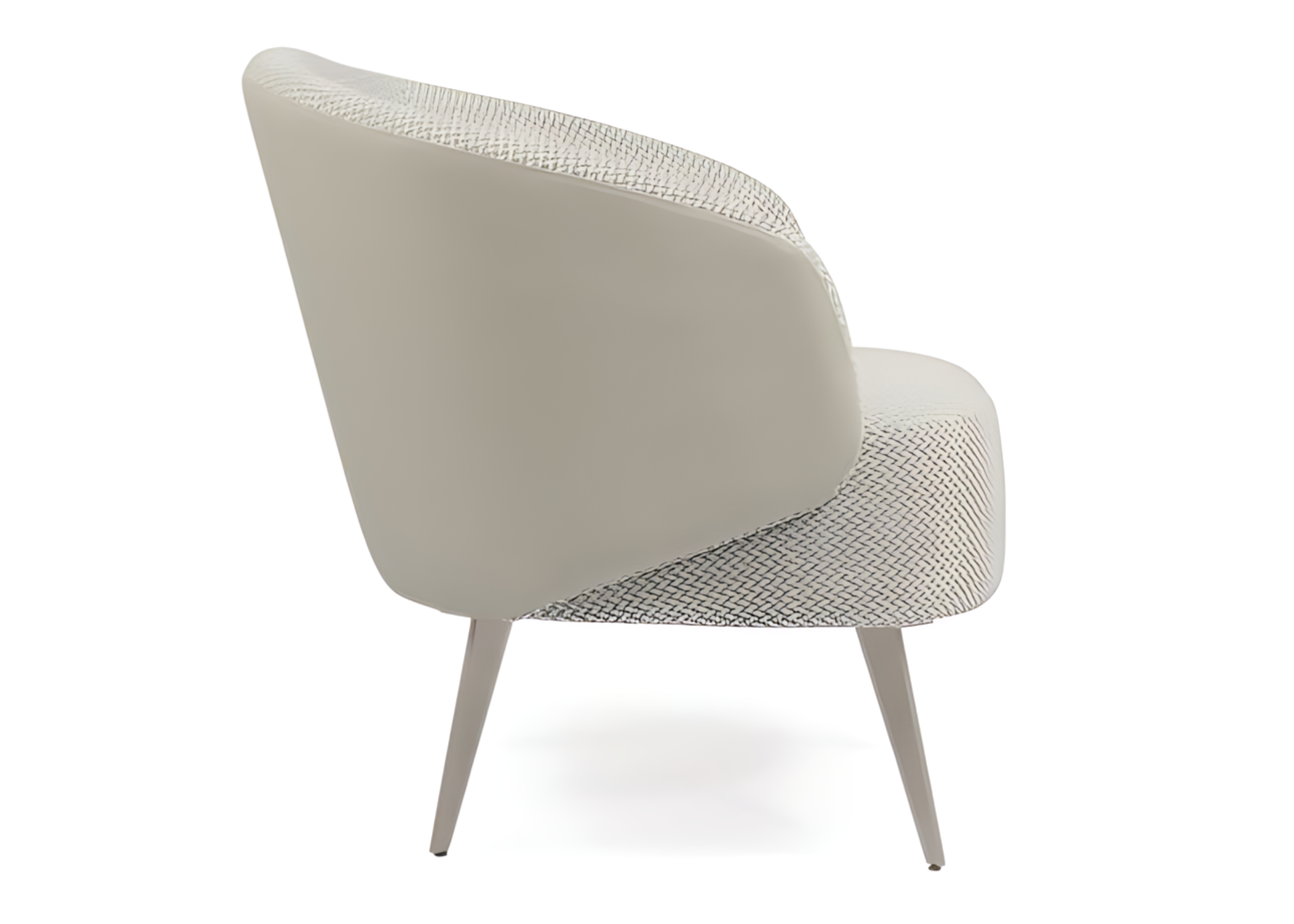 Lateral da Poltrona Lola.