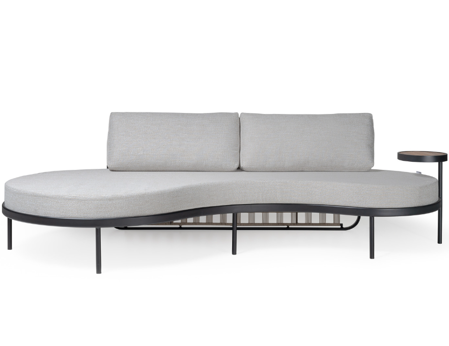Sofá Oasis: Conforto e elegante para áreas externas.